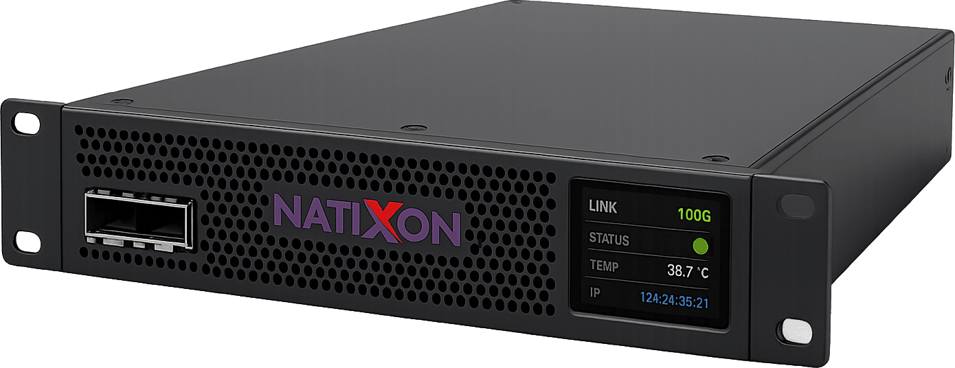 NX-Device, the core NATIXON traffic generation and capture appliance